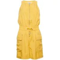 Superdry Quincy Summer Sleeveless Romper Jaune L Femme