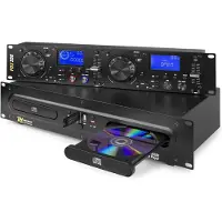 Power Dynamics PDX350 Double lecteur et contrôleur DJ CD/USB CD/USB/MP3 Noir