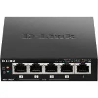 D-Link Dgs 1005p Desktop Gigabit Poe+ Switch 5 Ports Noir One Size / EU Plug 220V