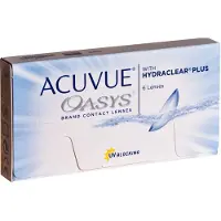Acuvue AcuvueOasys 8.4, lentilles de contact, 2 semaines, -2.00, 6 pcs