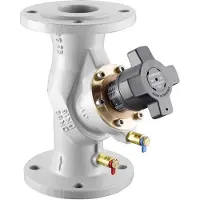 Oventrop OV Vanne d'équilibrage Hydrocontrol VFC PN 16, fonte grise, bride/DIN DN 25