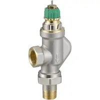 Danfoss Vanne dynamique RA-DV 10 indépendante de la pression, R 3/8, axiale, nickelée, 1 pièce.
