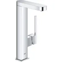 GROHE Plus Mitigeur monocommandé pour lavabo, L-Size, saillie 120mm, vidage Push-open, orientable, 23873003