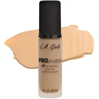 L.A. Girl Cosmetics PRO. Matte HD fond de teint longue tenue effet mat teinte Bisque 30 ml