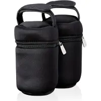 Tommee tippee Insulated Bottle Bags 2 Units Noir