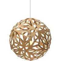 David Trubridge Suspension , Blanc, Salon / séjour, Bambou