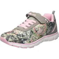 Lico Sunflowers : Chaussures pour filles, chaussures basses, baskets à scratch, couleur rose, pour le quotidien