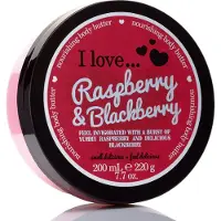 I Love Cosmetics I Love, Raspberry & Blackberry, Hydra-Nourishing, Body Butter, 200 ml
