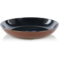 Serax Terres de Rêves Assiette Creuse L | Dark Blue|Rust