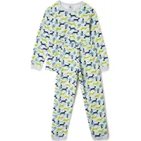 Petit Bateau Pyjama en tissu sweat à motifs