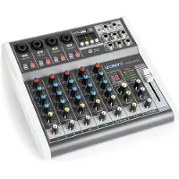 VONYX VMM-K602 Table de mixage à 6 canaux Bluetooth Interface audio USB