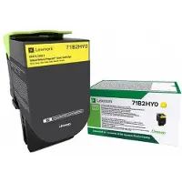 Lexmark 71B2HY0 - Jaune - Toner