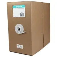 StarTech.com 1000 ft Bulk Roll of Gray CMR Cat5e Solid UTP Cable - câble en vrac - 304.8 m - gris