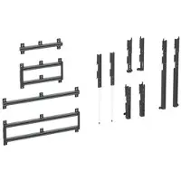 SMS PW030006, 200 kg, 116,8 cm (46 in.), 2,29 m (90 in.), anthracite, gris