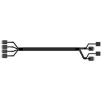 Intel - SATA / SAS Cable - 4i MiniLink SAS (SFF-8611) (M) gerade zu 4i MiniLink SAS (SFF-8611) (M) rechtwinklig - 87.5 cm