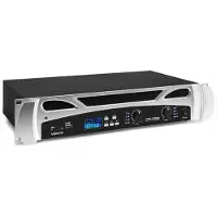 VONYX VPA1000 Amplificateur sono PA Bluetooth USB MP3 SD 2 x 500W
