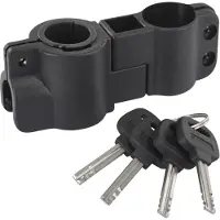 Masterlock Antivol de velo en U avec anse en acier cemente