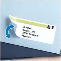 Herma étiquettes d'adresse spéciales no. 10311, 99,1 x 42,3 mm, autocollantes, détachables, imprimables, blanches, 1200 pièces sur 100 feuilles