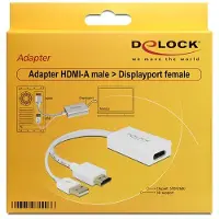 DeLOCK Adaptateur HDMI vers DisplayPort -