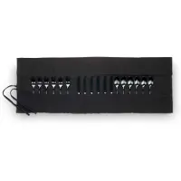 Vt wonen Set de Couverts VT Wonen Matt Black (18 Pièces)