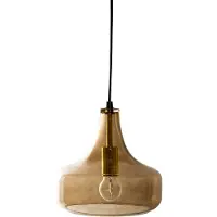 Bloomingville lampe suspendue en verre Brown