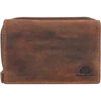 Green Burry Porte-monnaie Greenburry Vintage RFID en cuir Porte-monnaie 1607-25