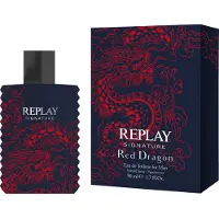 Replay Signature Red Dragon Eau de Toilette Homme 50 ml – Vaporisateur