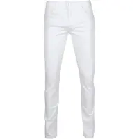 Alberto Pantalon Pipe Denim Blanc taille W 32 - L 34- 42 FR