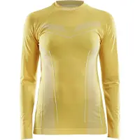 Craft T-Shirt Manches Longues Craft Femme Pro Control Seamless Jersey Yellow-S