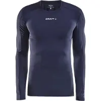 Craft Maillot de Corps Craft Unisexe Pro Control Compression LS Navy-M
