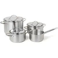 Demeyere Resto 3 Batterie de Cuisine 4 Pièces