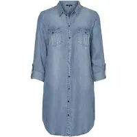 Vero Moda Robe-chemise 'VMSilla' bleu denim