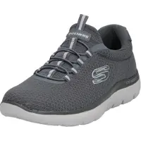 SKECHERS Baskets basses 'Summits' gris / gris clair