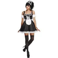 Generique Déguisement soubrette femme sexy Large