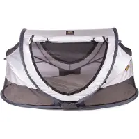 Deryan Travel Cot Bambin Luxe Argent
