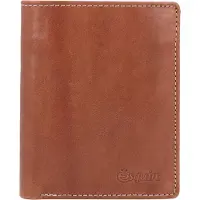 Esquire porte-monnaie Denver RFID Wallet Vertical Congnac brun