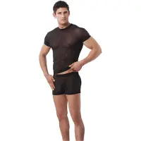 Amorable by Rimba T-Shirt Homme - Noir - S/M