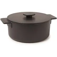 Serax Pot M Surface Black, contenu : 3 litres, longueur : 290 mm, largeur : 230 mm