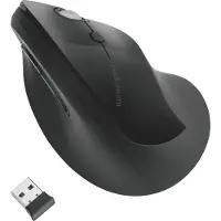Kensington Pro Fit Ergo Souris verticale sans fil - droite - optique - RF sans fil - 1600 DPI - noir