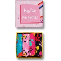 Happy socks Panther Socks 4 Pairs Rose EU 22-24 Garçons