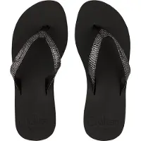 Reef Tongs Reef Star Cushion Sassy Noir Argent-Taille 36