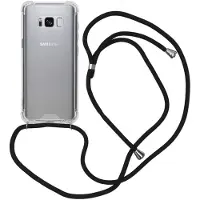 IMoshion Coque arrière Transparente avec cordon Samsung Galaxy S8 - Noir