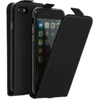 Accezz Étui à rabat Apple iPhone SE (2022 / 2020) / 8 / 7 - Noir