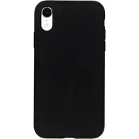 Accezz Coque Liquid Silicone Apple iPhone Xr - Noir