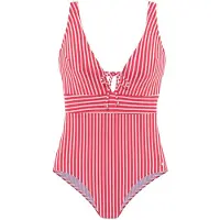 s.Oliver Maillot de bain rouge / blanc