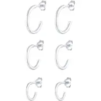 Elli Boucles d'oreilles argent