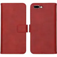 IMoshion Étui de télephone portefeuille de luxe Apple iPhone 8 Plus / 7 Plus - Rouge