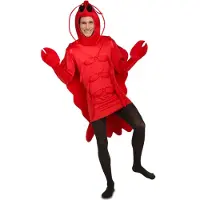 MOM Lobster Man Costume Rouge M-L Enfants