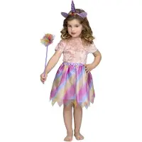 MOM Unicorn Tutú Junior Costume Rose 3-6 Years