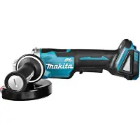 Makita DGA508ZJ Meuleuse D'angle Sans-fil - 18V Li-ion - MAKPAC - 125 Mm - Softstart - Brushless - Machine Seule